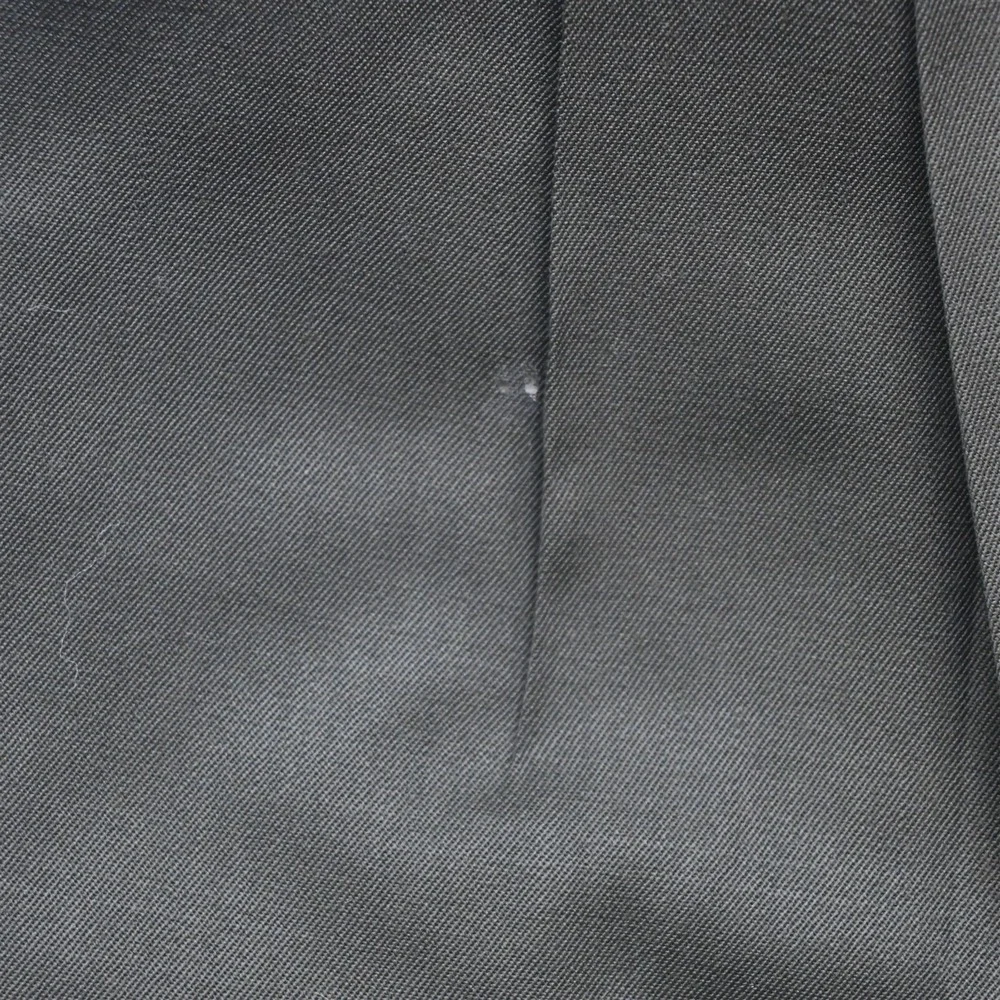 Vtg Y2K 2000s Double Breasted 38R 32x30 Dark Green Wool Mens Jacket Pants Suit